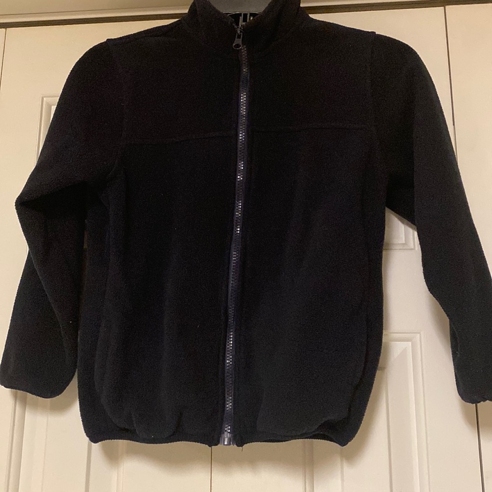 Spring & Gege black front zip child’s jacket